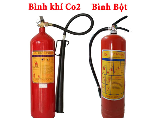 So sánh bình chữa cháy CO₂ và bình bột ABC | PCCC THT
