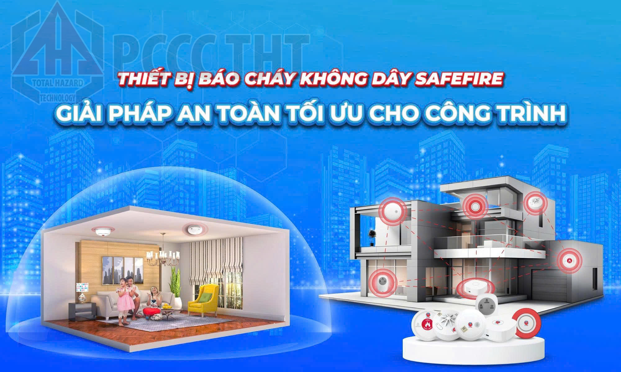 Tủ báo cháy trung tâm không dây – Bộ não điều khiển hệ thống báo cháy hiện đại