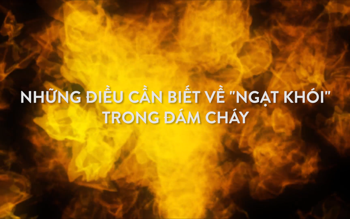 Vì sao cháy gây tử vong chủ yếu do ngạt khói? Sự thật ai cũng cần biết