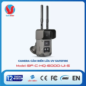 Camera cảm biến lửa UV SafeFire SF-C-HQ-6000-UI-S – Phát hiện cháy mili giây, chất lượng chuẩn quốc tế