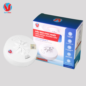 Đầu báo nhiệt liên động không dây SafeFire HM-5HW-T