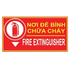 Biển Báo Nơi Để Bình Chữa Cháy