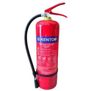 Bình Chữa Cháy Bột ABC 4kg KENTOM , Tem KĐ