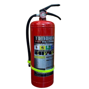 Bình Chữa Cháy Bột ABC 4kg TOMOKEN Việt Nam , Tem KĐ