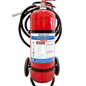Bình chữa cháy xe đẩy bột ABC 35kg Sông Hồng SH.AP35 KĐ