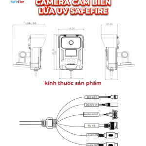 Camera cảm biến lửa UV SafeFire SF-C-HQ-6000-UI-S – Phát hiện cháy mili giây, chất lượng chuẩn quốc tế