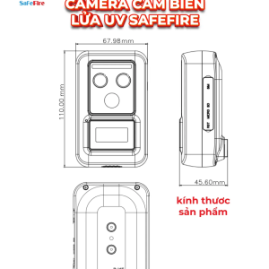 Camera cảm biến lửa UV SafeFire SF-C-HQ-D3 – Giải pháp phát hiện cháy siêu tốc với công nghệ cảm biến tia cực tím UV
