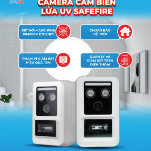 Camera cảm biến lửa UV SafeFire SF-C-HQ-D3 – Giải pháp phát hiện cháy siêu tốc với công nghệ cảm biến tia cực tím UV