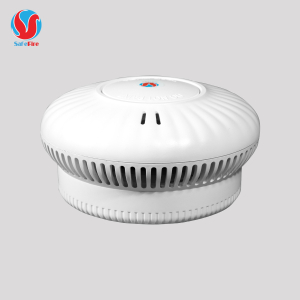 Đầu báo cháy khói liên động không dây kèm đế Wifi SafeFire AJ-760W