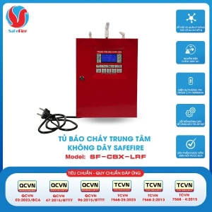 Tủ báo cháy trung tâm không dây SafeFire SF-CBX-LRF